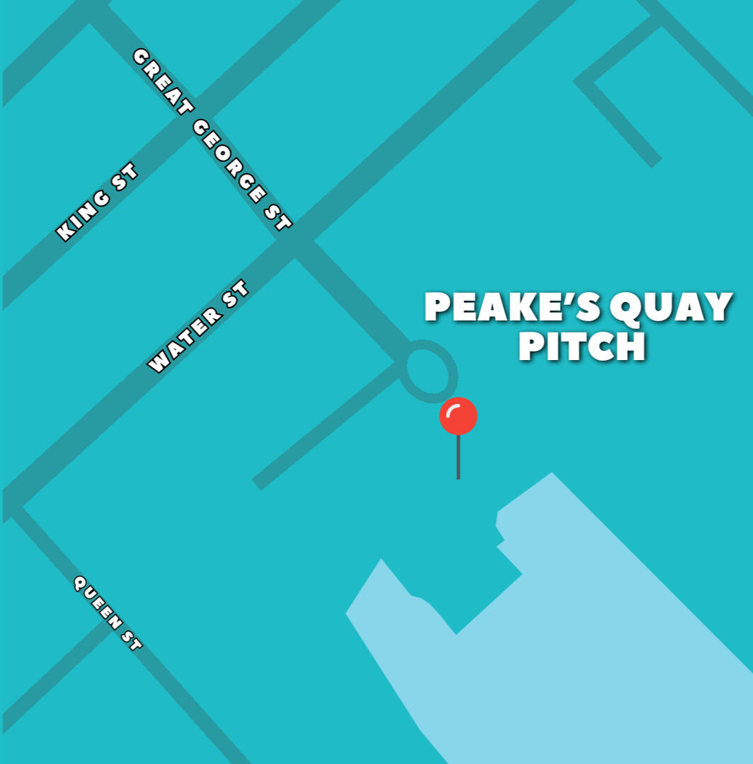 PEAKE'S QUAY PITCH